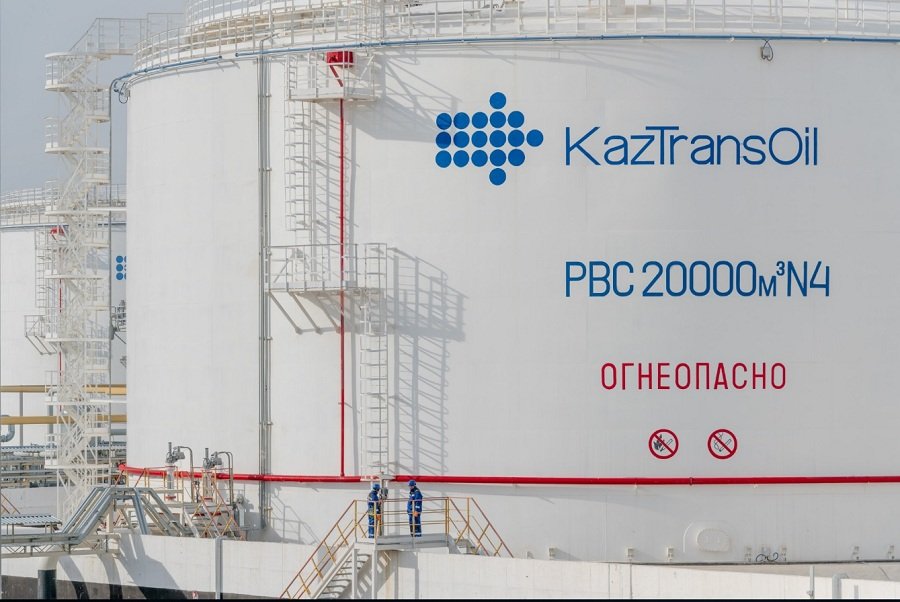 "КазТрансОйл" назвало объем транспортировки нефти в направлении Баку с начала года
