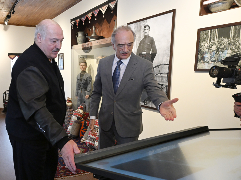 President Ilham Aliyev, President Aleksandr Lukashenko visit Bulbul House-Museum in Shusha (PHOTO)