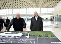 Президент Беларуси Александр Лукашенко прибыл в Физулинский район (ВИДЕО/ФОТО)