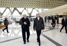 Президент Беларуси Александр Лукашенко прибыл в Физулинский район (ВИДЕО/ФОТО)