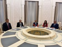 Генпрокурор Азербайджана провел двусторонние встречи в Душанбе (ФОТО)