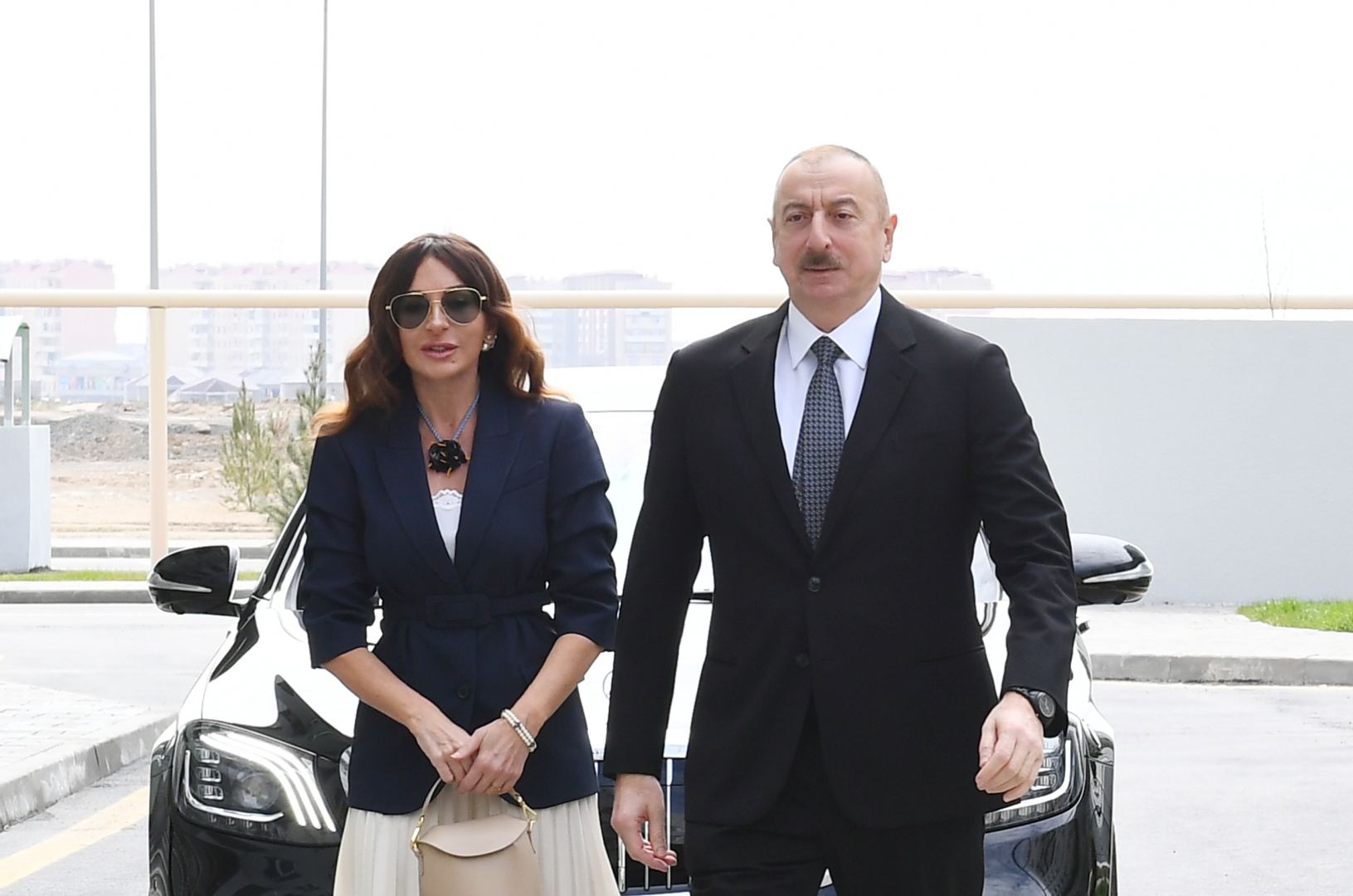 President Ilham Aliyev, First Lady Mehriban Aliyeva attend groundbreaking ceremony for 4th residential complex in Kalbajar