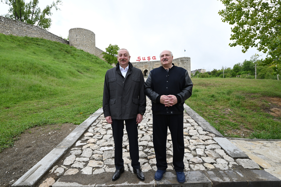 Знакомство с городом Шуша произвело на Президента Беларуси глубокое впечатление (ФОТО)