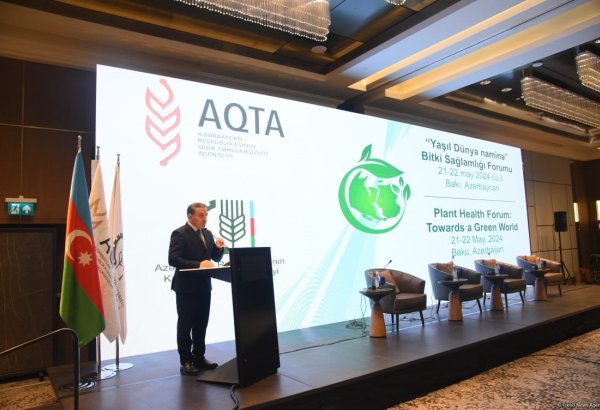 Baku hosts “Towards Green World” plant health forum (PHOTO)