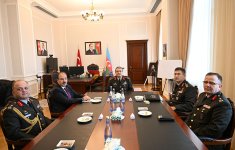 Обсуждены перспективы развития военного сотрудничества между Азербайджаном и Турцией (ФОТО)