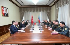 Обсуждены перспективы развития военного сотрудничества между Азербайджаном и Турцией (ФОТО)
