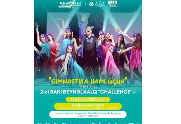 Baku to host 2nd Gym For All International Challenge