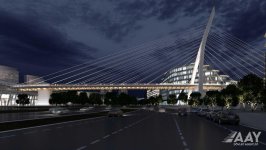 В Баку строится уникальный пешеходный мост (ФОТО)