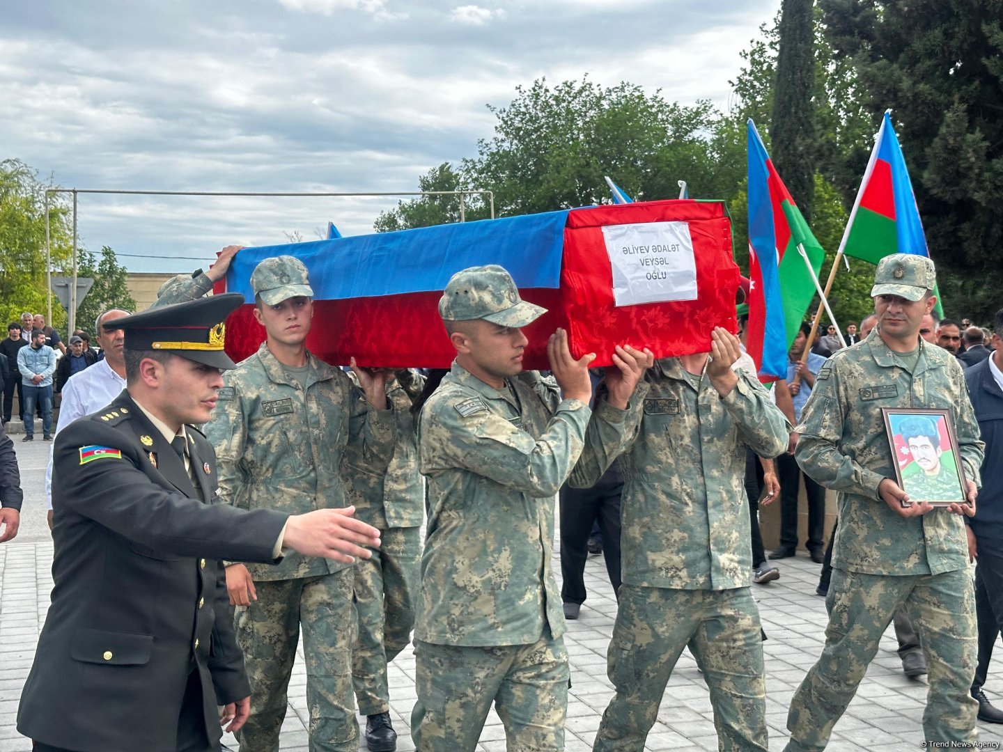 В Тертере прошли похороны шехида Адалята Алиева, пропавшего без вести во время I Карабахской войны (ФОТО)