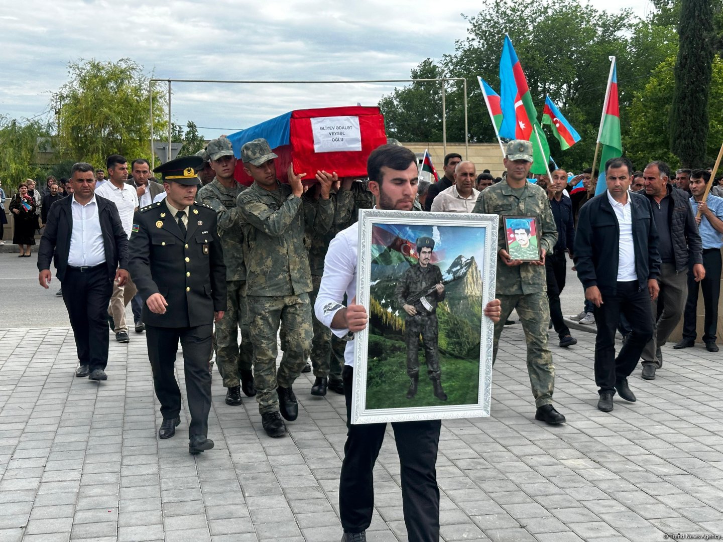 В Тертере прошли похороны шехида Адалята Алиева, пропавшего без вести во время I Карабахской войны (ФОТО)