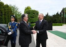 Состоялась церемония официальной встречи президента Таджикистана Эмомали Рахмона (ФОТО)