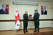 Делегация департамента военной полиции Грузии посетила с визитом Азербайджан (ФОТО)
