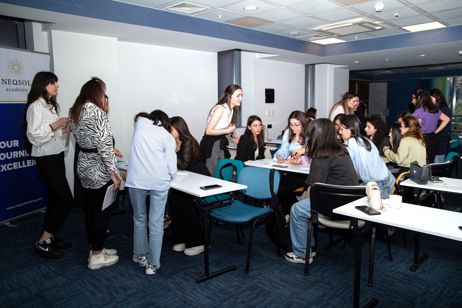 NEQSOL Holding provides next training for Parla scholarship program (PHOTO)