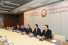 Джейхун Байрамов принял председателя комиссии ВНСТ (ФОТО)