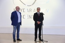 В Центре Гейдара Алиева открылась выставка "Линии невидимого" (ФОТО/ВИДЕО)
