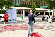 В Баку под открытым небом прошел международный фестиваль  "Мой Азербайджан"   (ФОТО)
