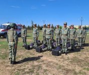 Azerbaijani military's engineering units participate in combat training exercises (PHOTO)