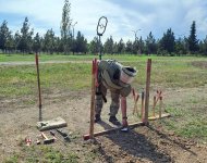 Azerbaijani military's engineering units participate in combat training exercises (PHOTO)
