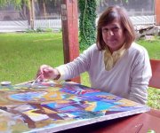 Асмер Нариманбекова представила Азербайджан на международном арт-симпозиуме (ФОТО)