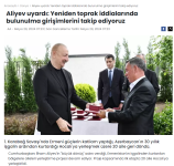 Визит Президента Ильхама Алиева и Первой леди Мехрибан Алиевой в Ходжалы в центре внимания ведущих СМИ Турции (ФОТО)