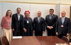 Azerbaijani minister of health holds number of bilateral meetings within 77th session of World Health Assembly (PHOTO)