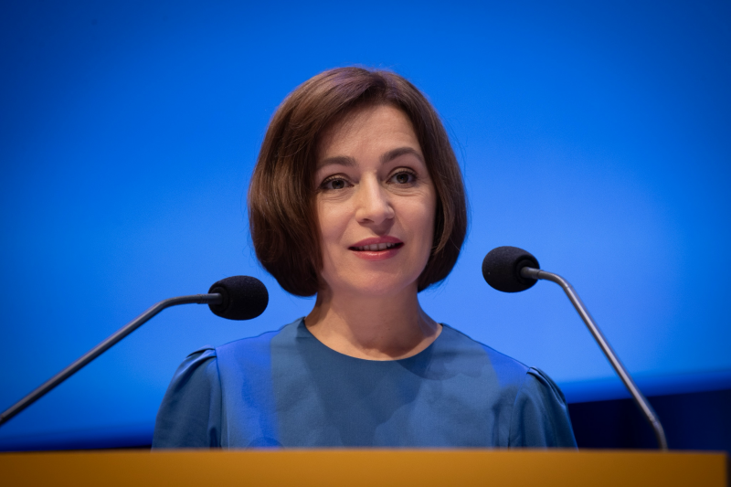 Майя Санду поздравила Президента Ильхама Алиева