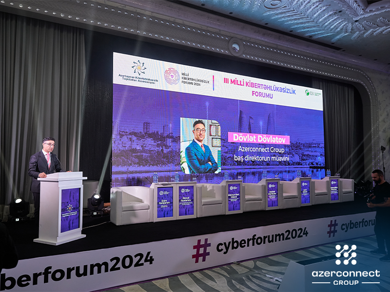 Azerconnect Group is the main partner of the National Cybersecurity Forum (PHOTO)