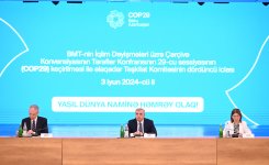 Состоялось четвертое заседание Оргкомитета в связи с COP29 (ФОТО)