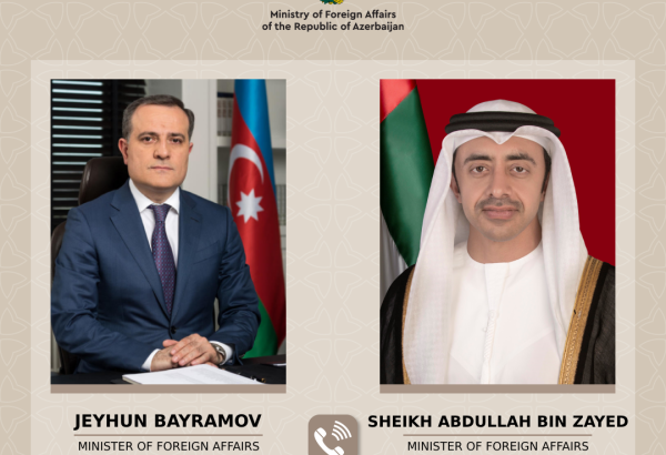 Azerbaijani, UAE FMs exchange views on COP29-framed collaboration