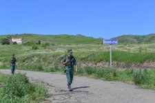 В освобожденных от оккупации селах Газаха на высоком уровне организованы охрана и защита госграницы (ФОТО)