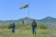 В освобожденных от оккупации селах Газаха на высоком уровне организованы охрана и защита госграницы (ФОТО)