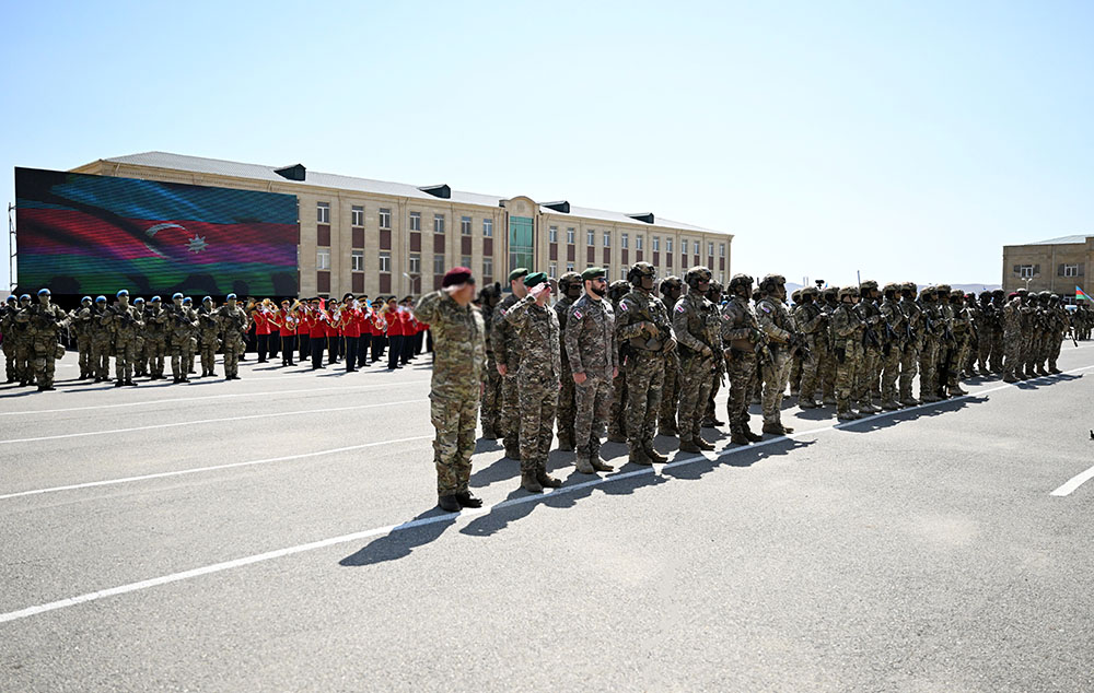 Azerbaijan holds opening ceremony of Caucasian Eagle - 2024 joint exercise (PHOTO)
