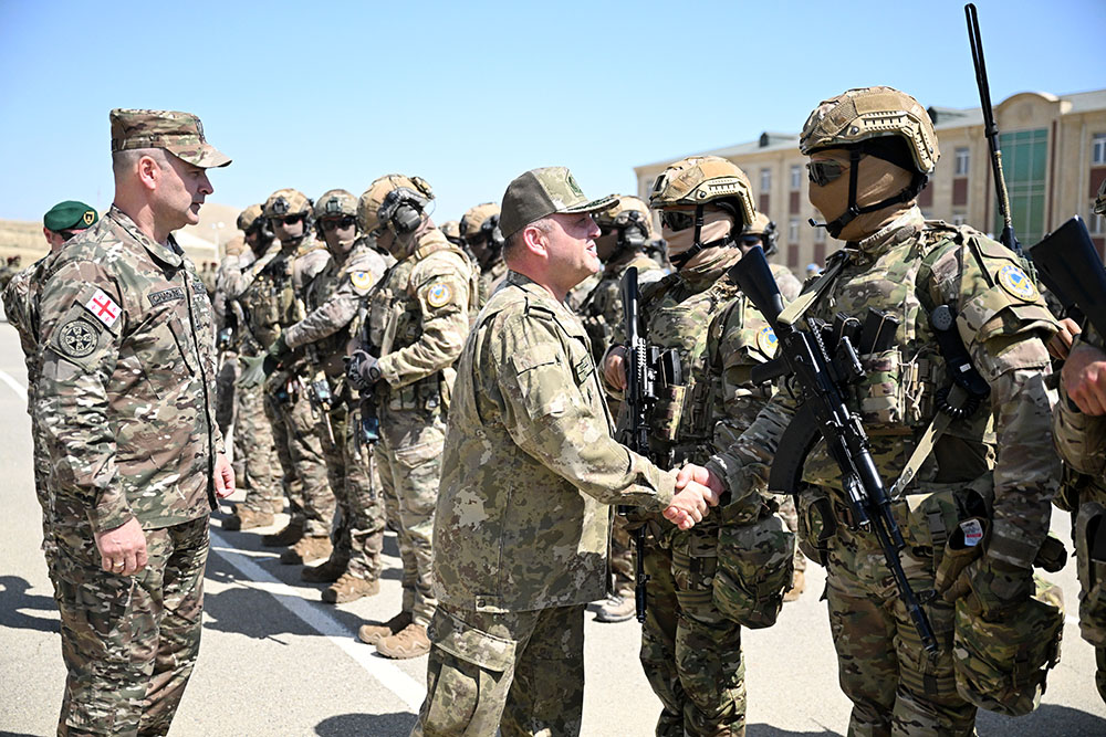 Azerbaijan holds opening ceremony of Caucasian Eagle - 2024 joint exercise (PHOTO)