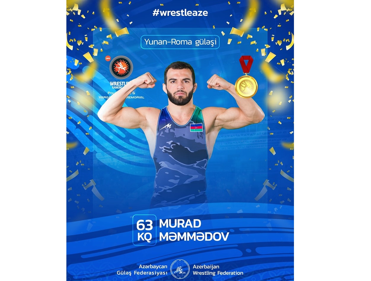 Азербайджанский борец стал чемпионом рейтингового турнира