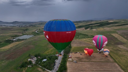 В Шамахы проходит Фестиваль воздушных шаров (ФОТО/ВИДЕО)