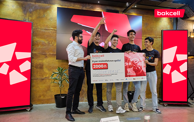 При поддержке Bakcell состоялся "Google AI Hackathon"