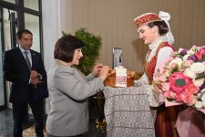 Сахиба Гафарова  прибыла с официальным визитом в Беларусь (ФОТО)