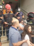 Пожар в жилом доме в Баку: эвакуированы 27 человек (ФОТО)