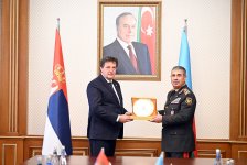 Обсуждено военное сотрудничество между Азербайджаном и Сербией (ФОТО)