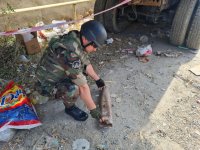 Ammunition discovered on territory of Azerbaijan's Sumgayit