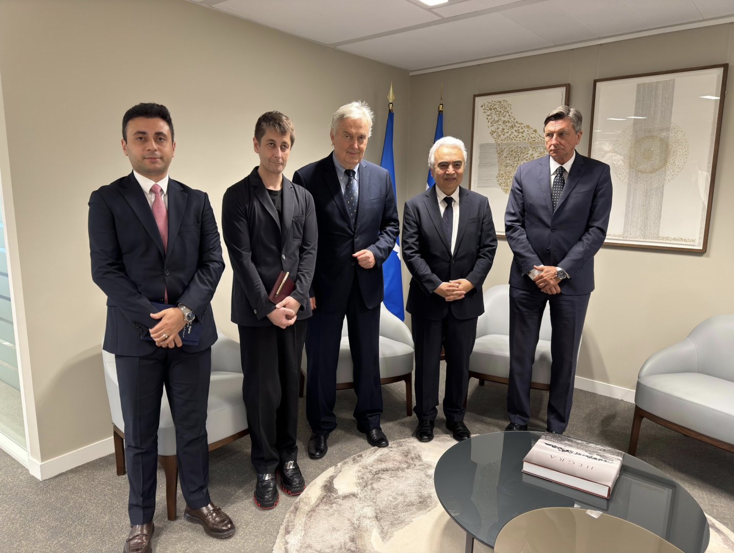 Nizami Ganjavi Int’l Center meets with IEA’s Birol (PHOTO)