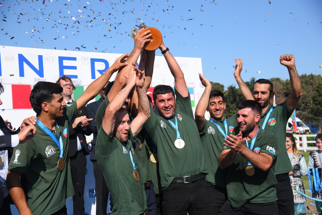 Azerbaijan's chovgan team becomes world champion (PHOTO)