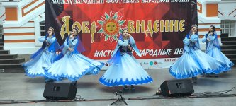 Азербайджанская культура представлена на международном фестивале "Добровидение" в Санкт-Петербурге (ФОТО)
