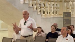 Фирангиз Ализаде стала гостем проекта "Лицом к лицу" Гянджинской государственной филармонии (ФОТО)