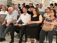 Фирангиз Ализаде стала гостем проекта "Лицом к лицу" Гянджинской государственной филармонии (ФОТО)