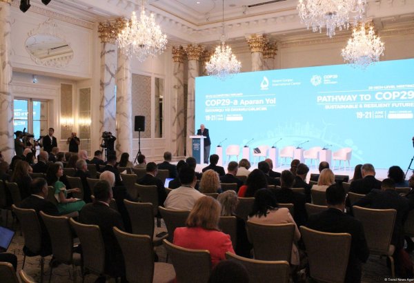 29th High-Level Meeting - "Pathway to COP29: Sustainable and Resilient Future" in Baku proceeds with panel discussions (UPDATED) (PHOTO)