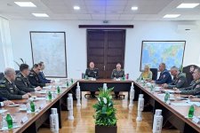 Начался визит начальника Генштаба азербайджанской армии в Сербию (ФОТО)