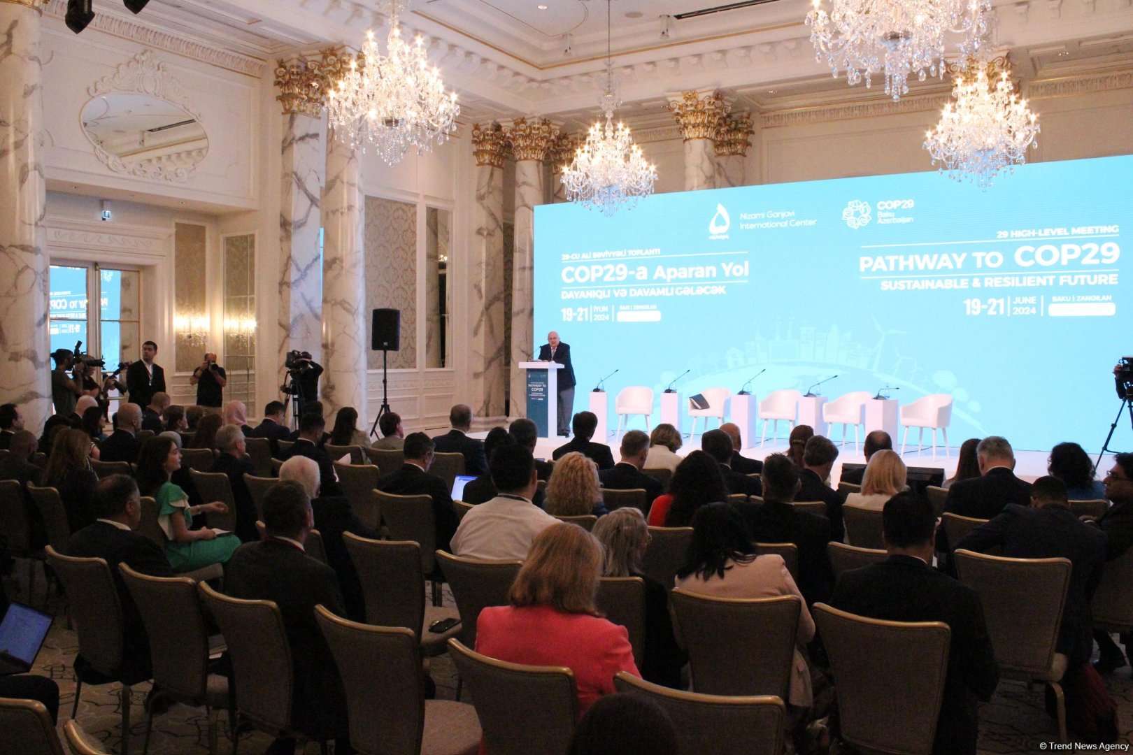 29th High-Level Meeting - "Pathway to COP29: Sustainable and Resilient Future" in Baku proceeds with panel discussions (UPDATED) (PHOTO)