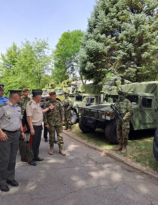 Керим Велиев посетил завод боевых систем в Сербии (ФОТО)