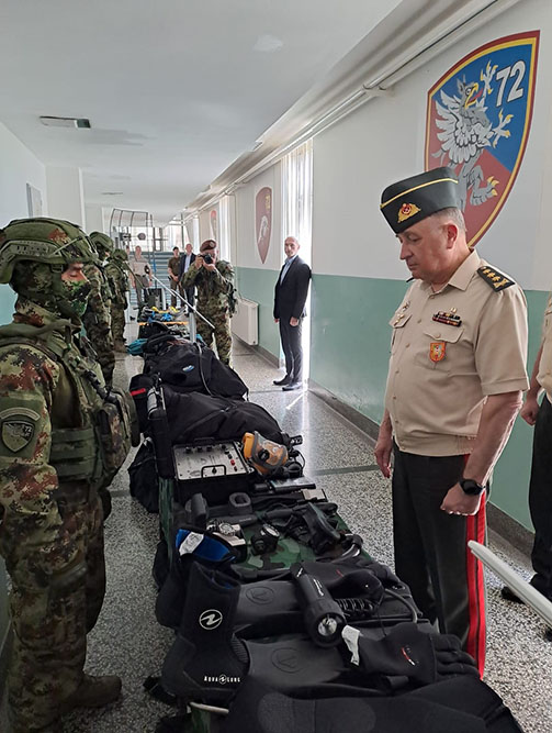 Керим Велиев посетил завод боевых систем в Сербии (ФОТО)